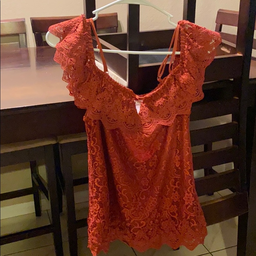 Off the shoulder shirt